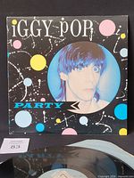Front of Iggy Pop Party album jacket