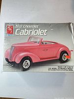 Front of sealed AMT/ERTL 1937 Chevrolet Cabriolet model kit box