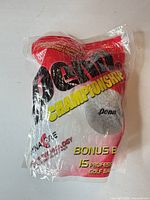 Front view of sealed Penn Championship 15-ball pack