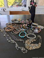 Entire lot overview on table