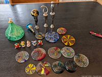 Group shot of all items on tabletop