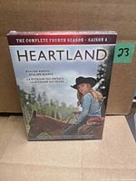 Front cover of sealed Heartland Season 4 DVD set