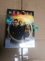 Front view of sealed Heroes Season 3 DVD box set