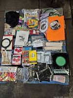 Full layout of assorted items on pallet