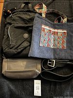 All four items laid out together