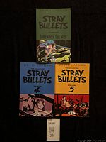 Overview of all three Stray Bullets volumes 2,4,5