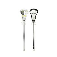 Front view of both lacrosse sticks side by side