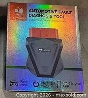 Box front showing Lynvora automotive fault diagnosis tool branding