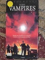 Front cover of Vampires VHS slipcase