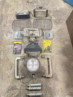 All components laid out together