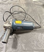 Left side view showing Mastercraft branding, side handle and cord