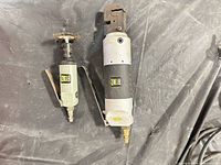 Air nibbler and die grinder side by side