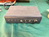Front view of Realistic SA-155 amplifier showing controls and overall wear