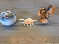 All three items side by side for scale and grouping