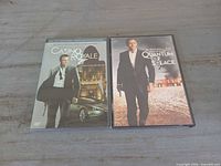 Front view of both DVD cases