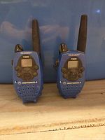 Front view of both Motorola T5100 radios