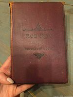 Front cover showing title, author and cloth condition
