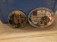 Both suncatchers side-by-side for scale and overview