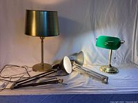 Group shot of all four lamps
