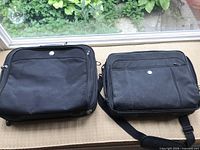 Both laptop bags side by side