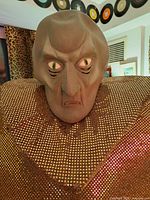 Close-up of Balok mask and upper collar