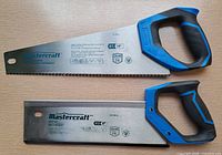 Both saws full view showing type and handles