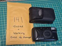 Camera front, case, seller note