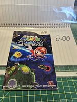 Front cover of Super Mario Galaxy 2 Wii instruction booklet