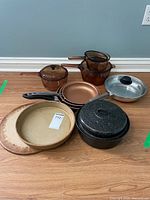 Group view of all cookware and bakeware