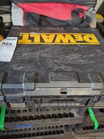 DeWalt hard plastic case exterior