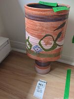 Full view of vase showing form and painted decoration