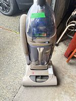 Front view of Hoover WindTunnel upright vacuum