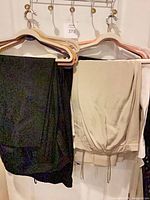 Multiple pants and skirts on hangers