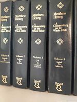 Spines of Volumes 1-4 Revell black editions