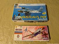 Both model kit boxes, shrink-wrapped