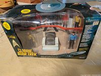 Front of sealed Classic Star Trek bridge playset box