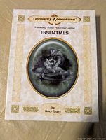 Front cover of Legendary Adventure Essentials book
