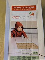 Front of Ezewarm carton showing branding and product type