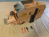 Overall view of Mobile Command Center with accessories laid out