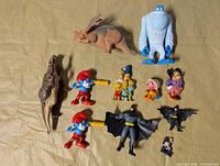 Full lot layout showing all eleven figures