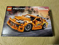 Front of sealed LEGO Technic 42204 Fast & Furious Toyota Supra MK4 box