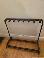 Full view of RockStand 7-guitar rack