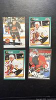 Four Pavel Bure cards laid out 2×2