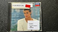 Front of jewel case showing cover art and labels