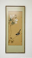 Full view of framed Chinese painting