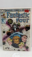 Front cover of Fantastic Four #253 comic showing all observable details