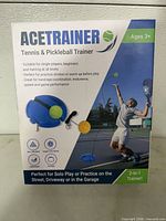Front of AceTrainer box showing product image and specifications