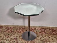 Full view of Natuzzi Italia Ginger corner table