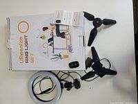 Box top showing UBeesize branding and kit parts