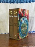 Slipcase with both volumes visible